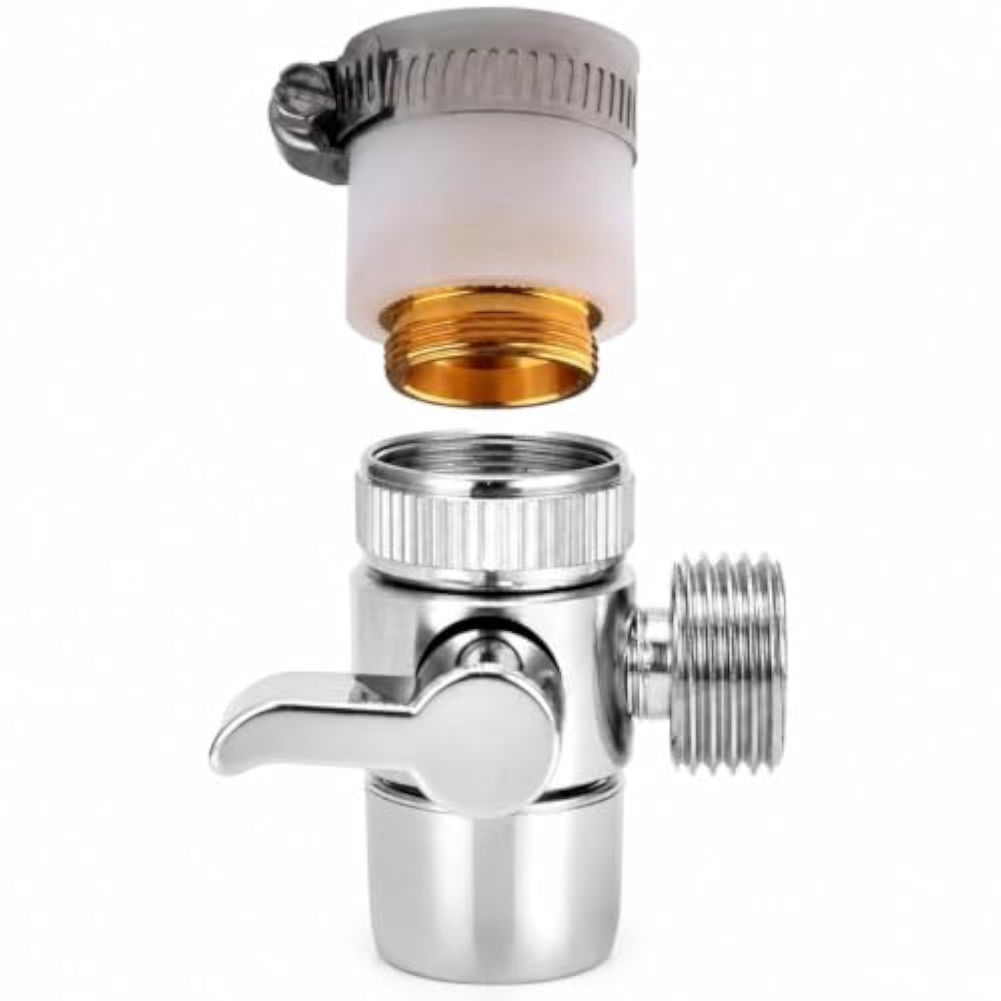 Diverter Valve Faucet Adapter for Water Purifiers and Filters